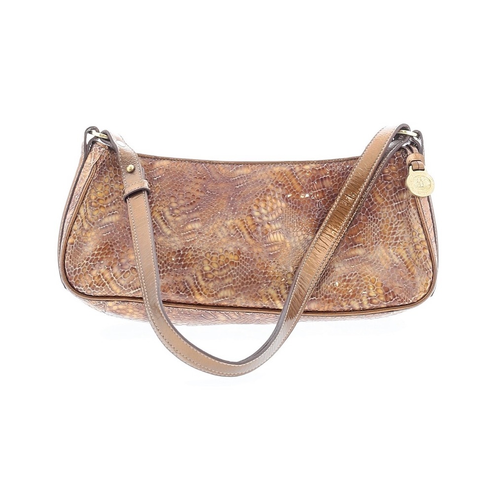 Brahmin Brown Leather Shoulder Bag